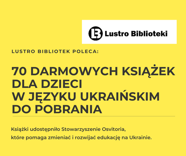 70 darmowych książek dla dzieci w języku ukraińskim