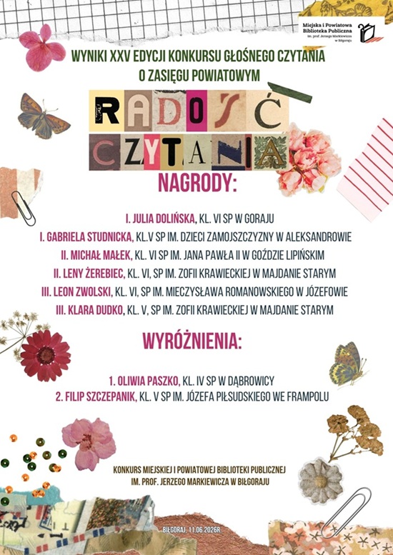 Radość czytania 2026